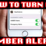 How to Turn Off Amber Alerts on iPhone